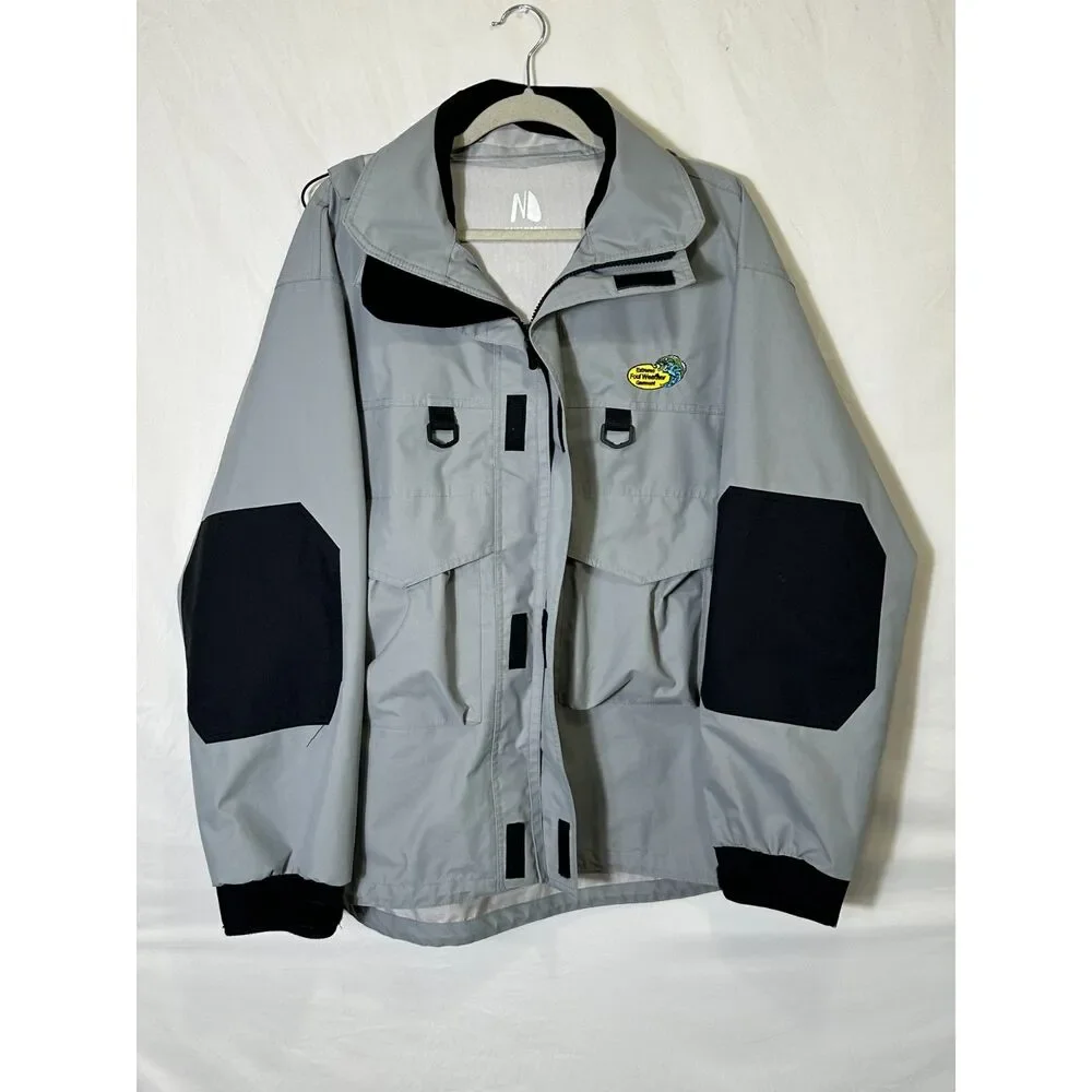 Navis Marine Fishing Jacket Men's Waterproof Wading Rain Gear Gorpcore Size XL